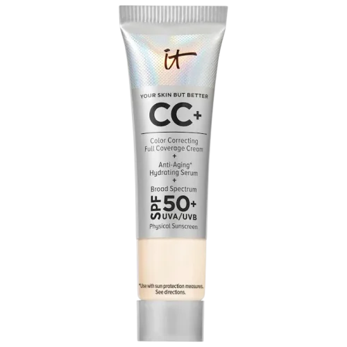 Мини-тональный крем IT Cosmetics CC+ Cream Correcting Foundation with 50+ SPF - Fair, 12ml
