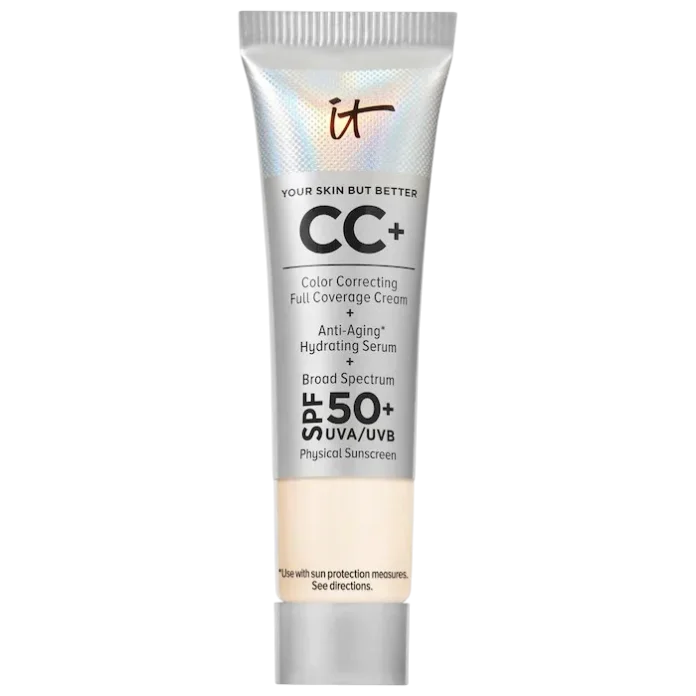 Мини-тональный крем IT Cosmetics CC+ Cream Correcting Foundation with 50+ SPF - Fair, 12ml
