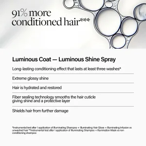 Спрей для блеска и гладкости волос KEUNE Luminous Coat Shine Spray, 150 мл