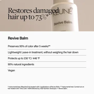 Несмываемый восстанавливающий бальзам для волос KEUNE Revive Balm, 50 мл