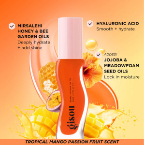 Масло для губ Gisou Honey Infused Hydrating Lip Oil - Mango Passion Punch
