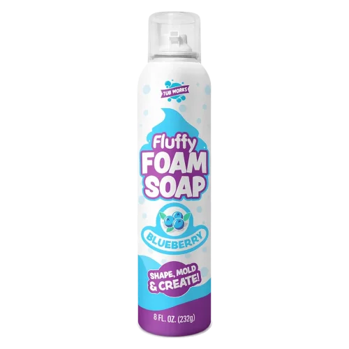 Tub Works Fluffy Foam Soap - Blueberry, 232 g bolalar ko'pikli sovuni