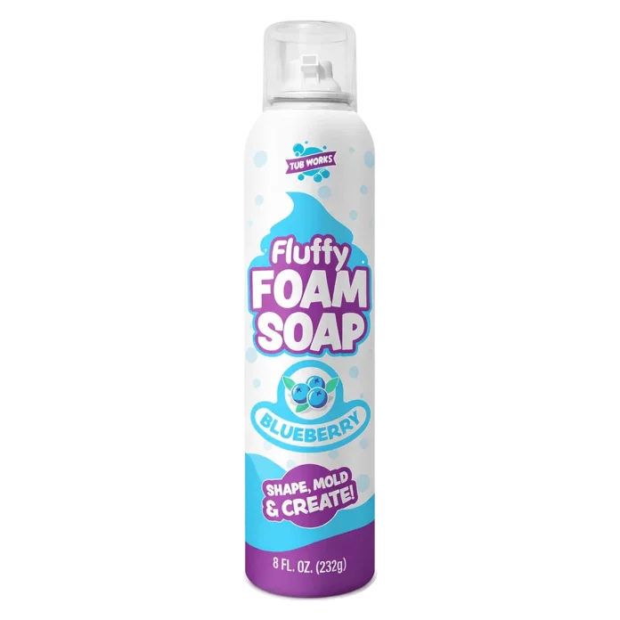 Tub Works Fluffy Foam Soap - Blueberry, 232 g bolalar ko'pikli sovuni