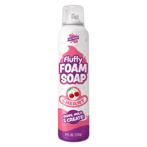 Tub Works Fluffy Foam Soap - Cherry, 232 g bolalar vanna ko'pik-sovuni