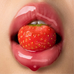 Масло для губ Gisou Honey Infused Hydrating Lip Oil - Strawberry Sorbet