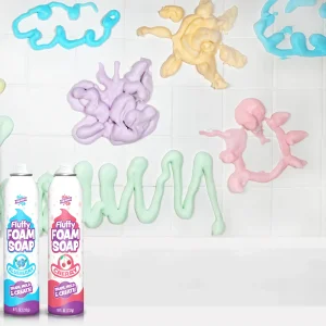 Tub Works Fluffy Foam Soap - Banana Mango bolalar vanna uchun ko'pik-sovuni, 232 g