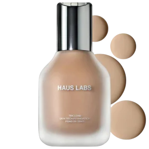 HAUS LABS BY LADY GAGA Triclone Skin Tech Foundation - 190 Light Olive o'rtacha qoplamali va fermentlangan arnika ekstraktli tonal krem