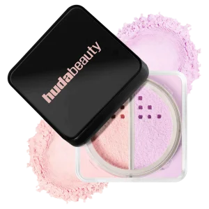 Рассыпчатая пудра HUDA BEAUTY Easy Bake Blurring Loose Baking & Setting Powder Duo - Cherry Lilac
