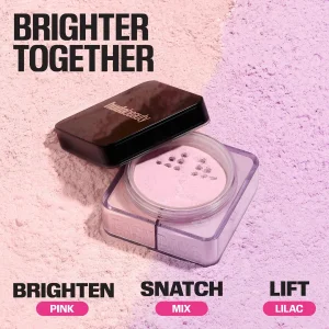 Рассыпчатая пудра HUDA BEAUTY Easy Bake Blurring Loose Baking & Setting Powder Duo - Cherry Lilac