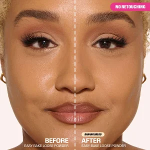Мини-рассыпчатая пудра HUDA BEAUTY Easy Bake Blurring Loose Baking & Setting Powder - Banana Bread