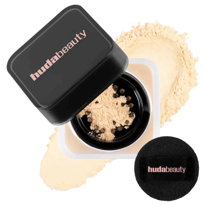 Мини-рассыпчатая пудра HUDA BEAUTY Easy Bake Blurring Loose Baking & Setting Powder - Banana Bread