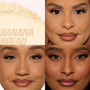 Мини-рассыпчатая пудра HUDA BEAUTY Easy Bake Blurring Loose Baking & Setting Powder - Banana Bread