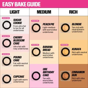Мини-рассыпчатая пудра HUDA BEAUTY Easy Bake Blurring Loose Baking & Setting Powder - Banana Bread
