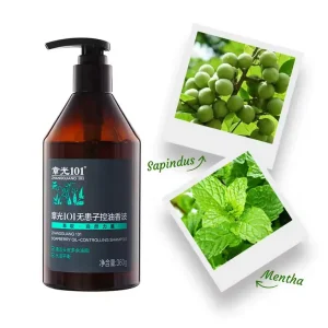 Шампунь для жирных волос Fabao (Zhangguang 101) Soapberry Oil-Controlling Shampoo, 360 г