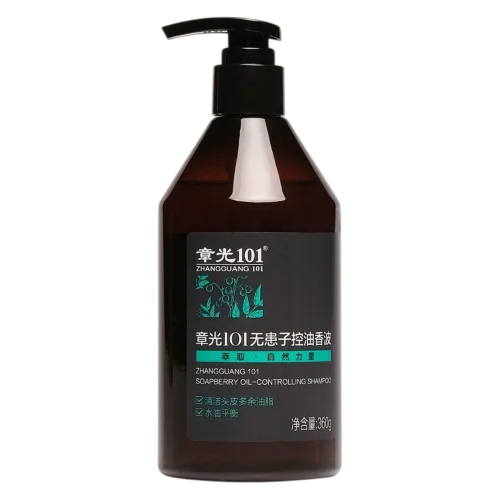 Шампунь для жирных волос Fabao (Zhangguang 101) Soapberry Oil-Controlling Shampoo, 360 г