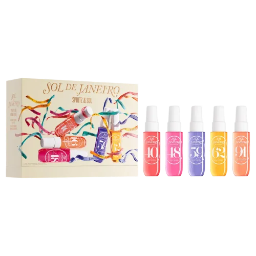 Набор мини-мистов Sol de Janeiro Spritz & Sol, 5 x 30 мл