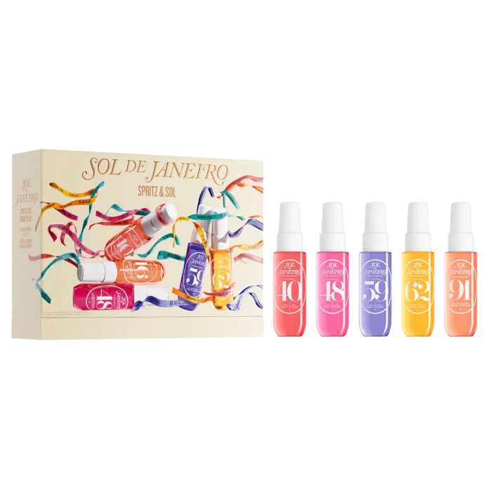Набор мини-мистов Sol de Janeiro Spritz & Sol, 5 x 30 мл