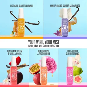 Набор мини-мистов Sol de Janeiro Spritz & Sol, 5 x 30 мл