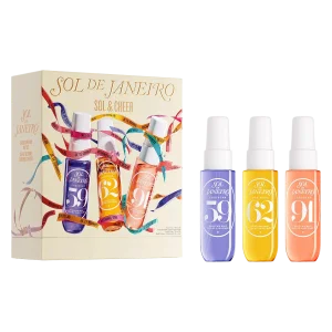 Набор мини-мистов Sol de Janeiro Sol & Cheer, 3 x 30 мл