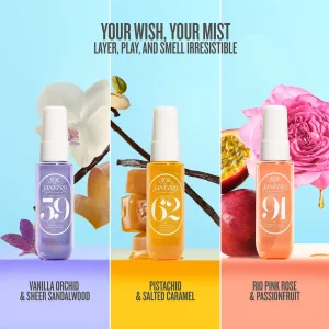 Набор мини-мистов Sol de Janeiro Sol & Cheer, 3 x 30 мл