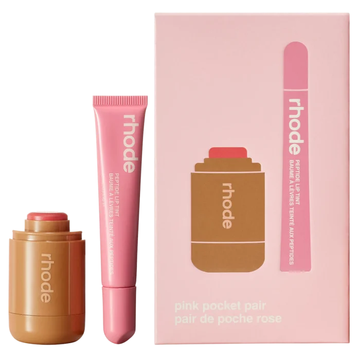 Набор для губ и щек rhode Pocket Pair - Sprinkle + Ribbon