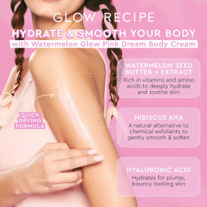 Крем для тела Glow Recipe Watermelon Glow AHA Pink Dream Body Cream