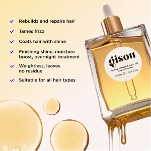 Масло для волос Gisou Honey Infused Hair Oil - 50ml