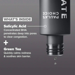 Отшелушивающий тоник для лица Paula's Choice  Skin Perfecting 2% BHA Exfoliating Toner for Clear Skin - 30 ml