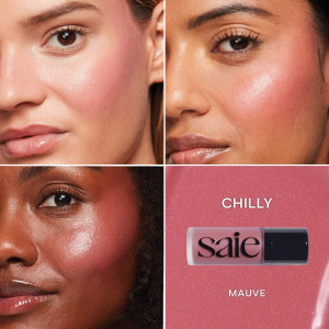 Жидкие румяна Saie Dew Blush Blendable Liquid Blush - Chilly