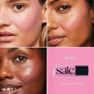 Жидкие румяна Saie Dew Blush Blendable Liquid Blush - Baby