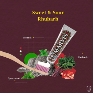 Зубная паста MARVIS - sweet & sour rhubars