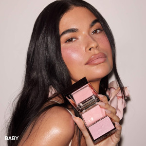 PATRICK TA Major Glow Crème & Powder Light Reflecting Translucent Highlighter Duo - Baby haylayterlar paletkasi
