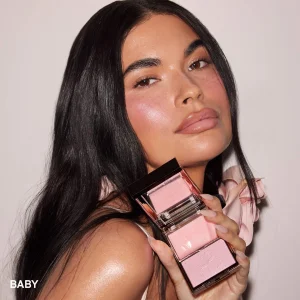 Дуэт кремового и пудрового хайлайтера PATRICK TA Major Glow Crème & Powder Light Reflecting Translucent Highlighter Duo - Baby