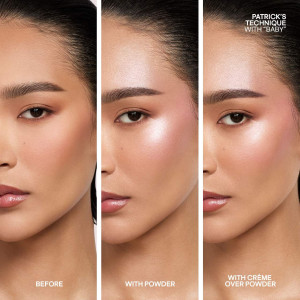 PATRICK TA Major Glow Crème & Powder Light Reflecting Translucent Highlighter Duo - Baby haylayterlar paletkasi