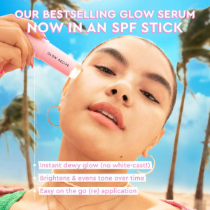 Солнцезащитный стик с ниацинамидом Glow Recipe Watermelon Glow Niacinamide Dew Balm Face Sunscreen Stick- SPF 45