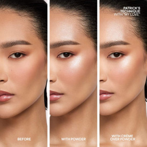 PATRICK TA Major Glow Crème & Powder Light Reflecting Translucent Highlighter Duo - My Love haylayterlar paletkasi
