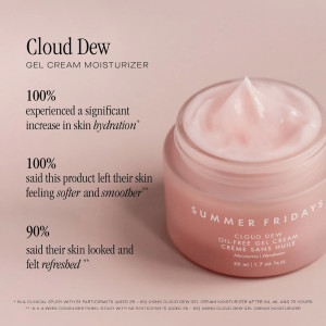 Увлажняющий гель-крем для лица Summer Fridays Cloud Dew Gel Cream Moisturizer - 50ml