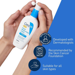 Дневной увлажняющий крем с гиалуроновой кислотой и ниацинамидом и SPF CeraVe AM Facial Moisturizing Lotion with SPF 30 - 89ml