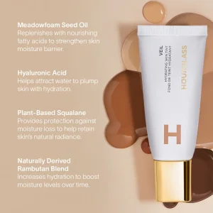 Hourglass Veil™ Hydrating Skin Tint Foundation namlantiruvchi tonal krem - 3