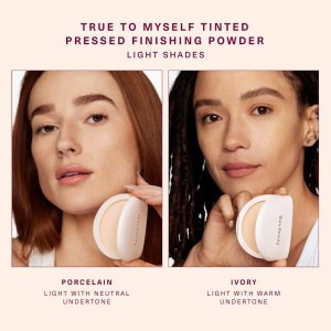 Rare Beauty by Selena Gomez True to Myself Tinted Pressed Talc-Free Finishing Powder - Porcelain talk bo'lmagan pudra