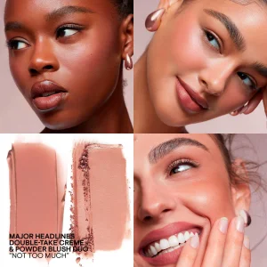 Дуэт кремовых и пудровых румян PATRICK TA Major Headlines Double-Take Crème & Powder Blush Duo - Not Too Much
