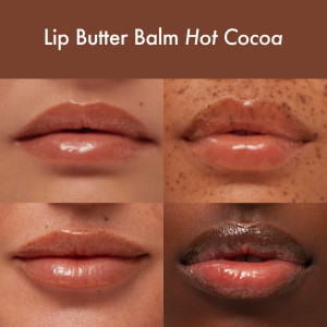 Summer Fridays Lip Butter Balm for Hydration & Shine - Hot Cocoa rangli balzam