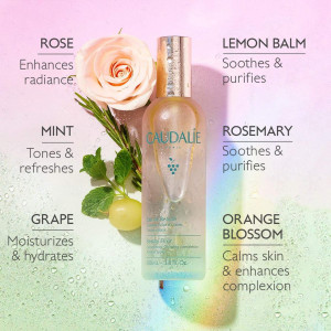 Эликсир-спрей для красоты лица Caudalie Beauty Elixir Prep, Set, Glow Face Mist - 30ml