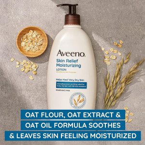 Увлажняющий лосьон для тела для чувствительной кожи Aveeno Aveeno Skin Relief Fragrance-Free Moisturizing Lotion for Sensitive Skin - 532ml