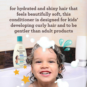 Детский кондиционер для кудрявых волос Aveeno Kids Curly Hair Hydrating Conditioner - 354ml