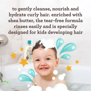 Aveeno Kids Curly Hair Hydrating Shampoo - 354ml jingalak sochlar uchun bolalar shampuni