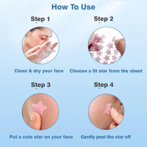 Пластыри от прыщей Pimple Patches for Face - 200 штук