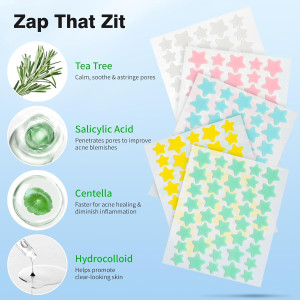 Pimple Patches for Face husnbuzarlarga qarshi plastirlar - 200 dona