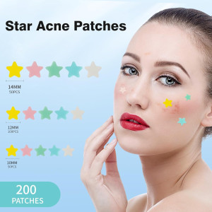 Pimple Patches for Face husnbuzarlarga qarshi plastirlar - 200 dona