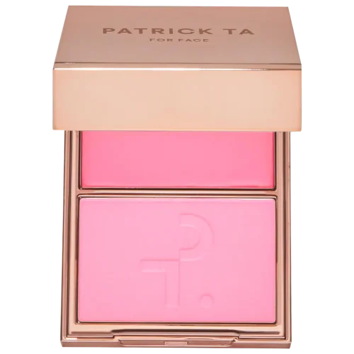 Дуэт кремовых и пудровых румян PATRICK TA Major Headlines Double-Take Crème & Powder Blush Duo - Just Enough